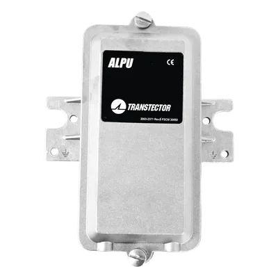 Protector Metalico Contra descargas Atmosfericas PoE Individual De 10/100 Mbps