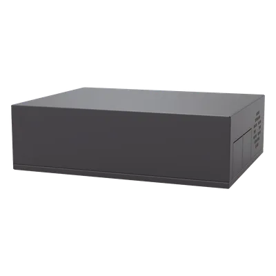 Gabinete Metálico de Seguridad para DVR/NVR. Tamaño Max. de DVR/NVR: 440 x 177 x 462 mm (An. x Al. x Prof.)