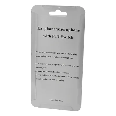 Micrófono-Audífono Profesional / Gancho Ajustable Tipo G / PTT de Solapa / Compatible Kenwood y TXPRO / Cable Kevlar Reforzado