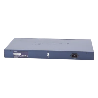 Switch Gigabit No Administrable / 24 Puertos 10/100/1000 Mbps / Alcance Extendido 200 m (656.2 ft) / 48 Gbps Switching Fabric / Montaje Rack 1U