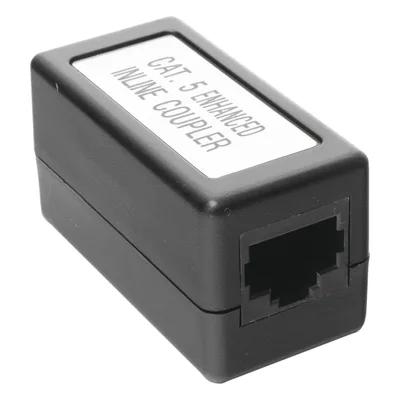 Acoplador UTP / Cat5e / RJ45 Hembra a Hembra / 2 Puertos / 125VCA / -40 a 85°C Almacenamiento