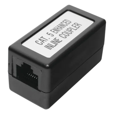 Acoplador UTP / Cat5e / RJ45 Hembra a Hembra / 2 Puertos / 125VCA / -40 a 85°C Almacenamiento