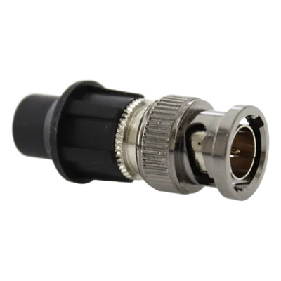 Conector BNC Macho / 75Ω / RG6-RG59-RG178 / CaP System / 27 mm / 1080p HD