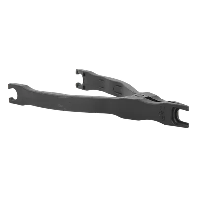 Pinza de Conexión Coaxial / Nylon 66 Reforzado con Fibra de Vidrio / 64 g / Sin Soldadura / Certificación CE-ROHS