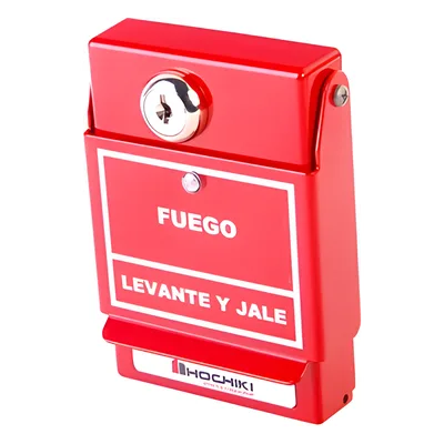Estación Manual Direccionable / Doble Acción / Con Llave / 17-41 VDC / 0°C a 49°C / 3.4'W x 4.8'H x 2.0'D