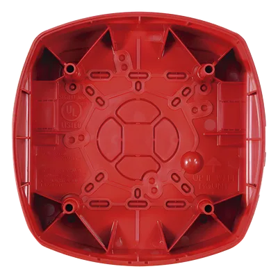 Caja de Montaje para Bocina/Estrobo / 6.1' x 6.1' x 4.06' / Plástico Texturizado / UL 464 & UL 1971