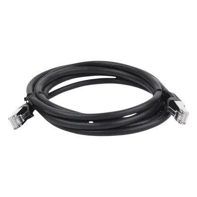 Cable de Parcheo FTP / Cat6 / 2.0 m (6.56 ft) / 250 MHz / 26 AWG / Negro