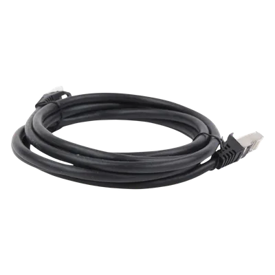 Cable de Parcheo FTP / Cat6 / 2.0 m (6.56 ft) / 250 MHz / 26 AWG / Negro