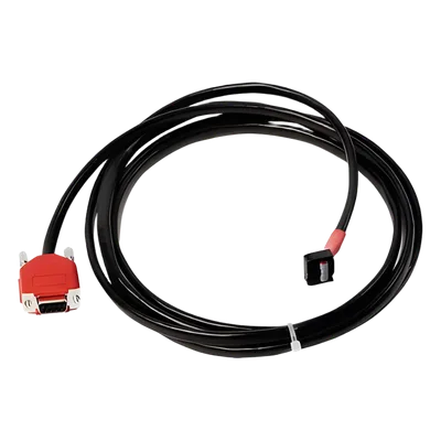 Cable Programador / 2.5 m (8.2 ft) / Serial 10-Pin a DB9 / UL 268A / Con Forro Protector