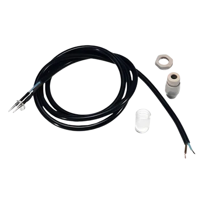 Cable de Conexión para Cordón Luminoso / Barreras KX-BG-GA y KX-BG-G4 / Uso Exterior / Instalación Sin Herramientas