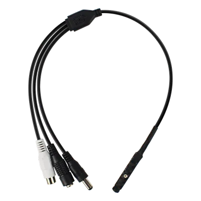 Micrófono de Vigilancia IP / Cancelación de Ruido / Alta Fidelidad 60-55000 Hz / Cobertura 10-50 m² / Transmisión 100 m (328 ft) / Entrada RCA / 12 Vcc