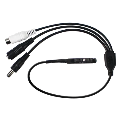 Micrófono de Vigilancia IP / Cancelación de Ruido / Alta Fidelidad 60-55000 Hz / Cobertura 10-50 m² / Transmisión 100 m (328 ft) / Entrada RCA / 12 Vcc