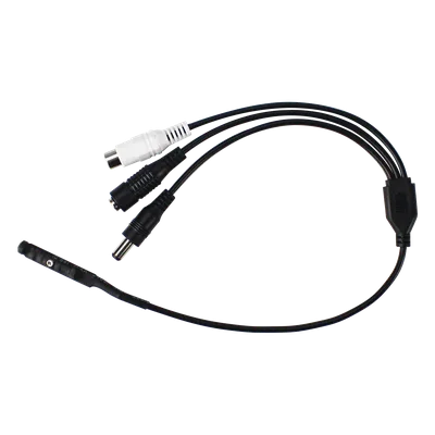 Micrófono de Vigilancia IP / Cancelación de Ruido / Alta Fidelidad 60-55000 Hz / Cobertura 10-50 m² / Transmisión 100 m (328 ft) / Entrada RCA / 12 Vcc