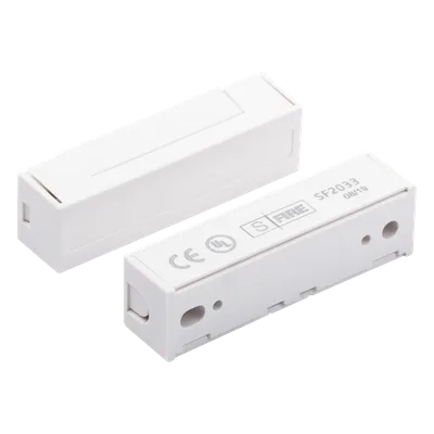 Contacto Magnético para Puertas y Ventanas / GAP 30 mm (1.18 in) / Switch NC / 12 VCC / Tapa Oculta