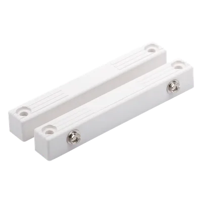 Contacto Magnético para Puertas y Ventanas / GAP 70 mm / Perfil Delgado / Operación NC / 12 VCC