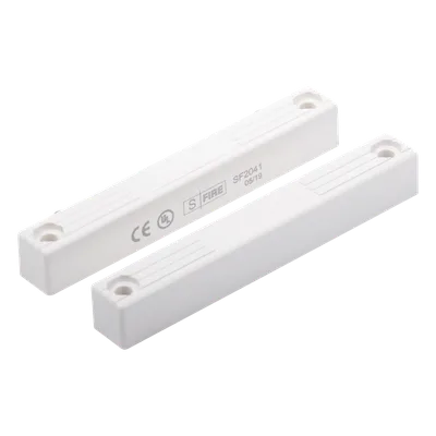 Contacto Magnético para Puertas y Ventanas / GAP 70 mm / Perfil Delgado / Operación NC / 12 VCC