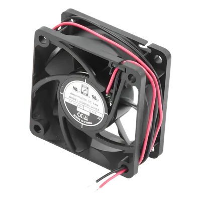 Ventilador Axial Anticondensante / 60 x 60 x 25 mm / 24 Vdc / 25.0 CFM / 4500 RPM / 2.9 W / Cojinete Sellado