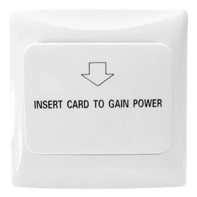 Interruptor de Energía para Hotel / Activación con Tarjeta MIFARE / 110VCA 30A / Compatible M1K y M4K