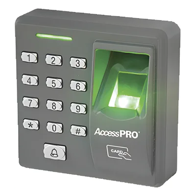 Lector Biométrico de Huella y Proximidad / 500 Huellas 500 Tarjetas / Teclado / Autónomo / Salida Relevador / Control de Acceso