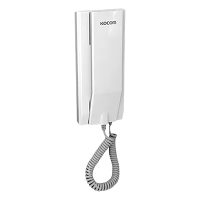 Extensión de Interfono / Subunidad para Interiores / Conexión 2 Hilos sin Polaridad / Montaje Superficie / LED Indicador de Líneas
