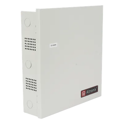 Fuente de Alimentación / Salida Seleccionable 12 VDC @ 4 A o 24 VDC @ 3 A / 96.6 W / Entrada 115 VCA / Cargador de Batería Integrado / Regulación Electrónica