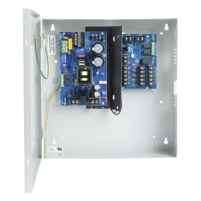 Fuente de Poder con Respaldo / 12-24 Vcc / 6 A / 72 W / 5 Salidas PTC / 115 Vca / 0°C a 49°C