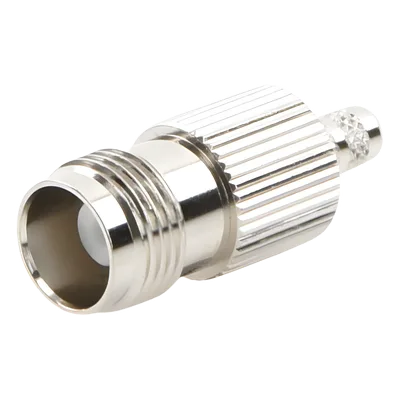 Conector TNC Hembra / Anillo Plegable / Bronce Niquelado / Contacto Oro / Teflón / 9913, 7810A, 8214, CNT-400, RG8/U-SYS, RFLASH-1113