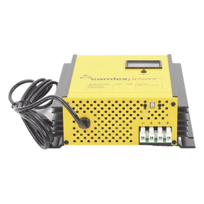 Cargador de Baterías de Plomo Ácido / 12 V / 15 A / Bancos 100 a 200 Ah / Operación Automática / Fuente de Poder y Respaldo CD