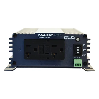 Inversor de onda sinusoidal pura / 300W / Entrada 12 Vcc / Salida 120 Vca 60 Hz / 6.1 x 9.7 x 2.6 pulgadas