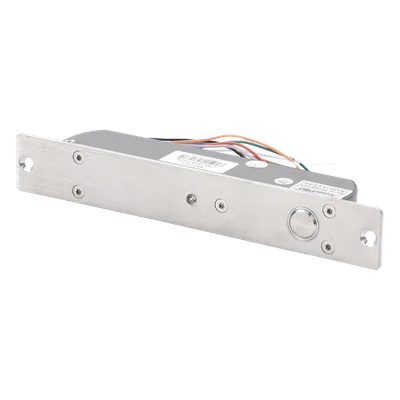 Cerradura de Perno Eléctrico / 2000 kg de Fuerza de Sujeción / Fail Safe / Sensor de Puerta NC/NO/COM / Retardo 0-9 s / 12 VCC