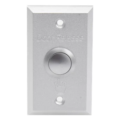 Botón de Petición de Salida / Aluminio / ≤24 VDC / 500,000 Ciclos / NC/NO/COM / 86 x 50 x 20 mm