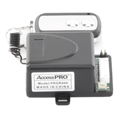 Receptor de RF / 2 Relevadores / 433.92 MHz / 50 m / 12-24 VCD / -20 a 60°C / 2.4 x 1.7 x 0.1 in