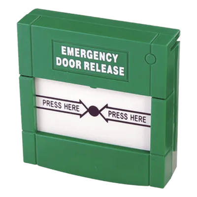 Botón de Emergencia Manual / Cubierta Enclavada / Contacto NO/NC / 24 VCC / 85 x 85 x 50 mm