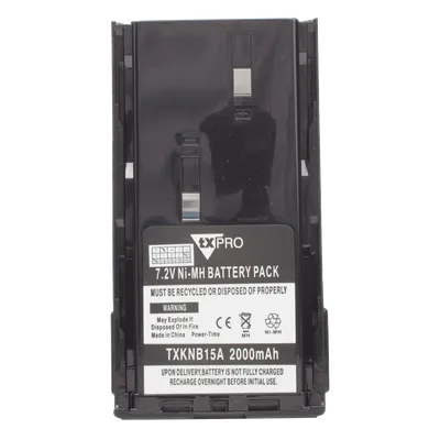 Batería Ni-MH / 2000 mAh / Celdas Japonesas / Carga Rápida 3 h / Policarbonato Resistente / Sellado Ultrasónico / Estándares Militares