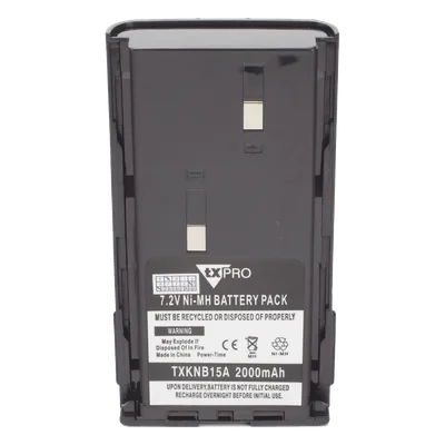 Batería Ni-MH / 2000 mAh / Celdas Japonesas / Carga Rápida 3 h / Policarbonato Resistente / Sellado Ultrasónico / Estándares Militares
