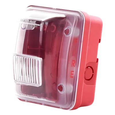 Cubierta para sirena estrobo exterior / Policarbonato Lexan® / 4.75' x 5.75' x 4.18' / UL 464 & UL 1971