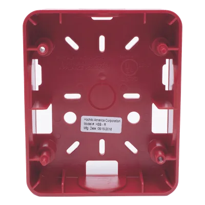 Caja de Montaje Superficial / 5.57' x 4.55' x 1.47' / Plástico Duradero / UL 464, UL 1971, NFPA 72