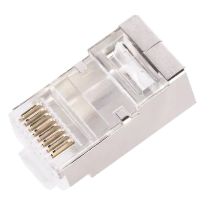 Conector RJ45 / Cat6 Blindado / FTP-STP / 100 Piezas / Industrial
