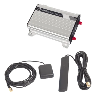 Localizador GPS 2G vía celular con múltiples entradas y salidas digitales, entradas análogas, opción para audio bidireccional,robusta carcasa de aluminio,botón de pánico y cable programador incluidos.
