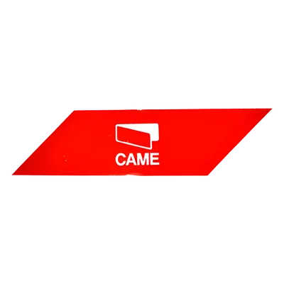Paquete con 24 bandas rojas reflejantes adhesivas para mastil 001G0401