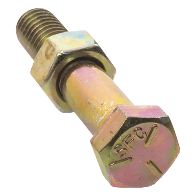 Kit de Tornillería para Torre / Acero Grado 5 / 3/8" x 2" / 6 Tornillos y 6 Tuercas / Galvanizado / Exterior