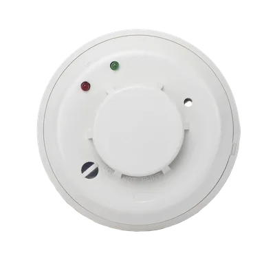 Detector dual de humo y calor inalámbrico / Serie 5800 / Térmico fijo 57°C / Batería litio CR123A / UL 268
