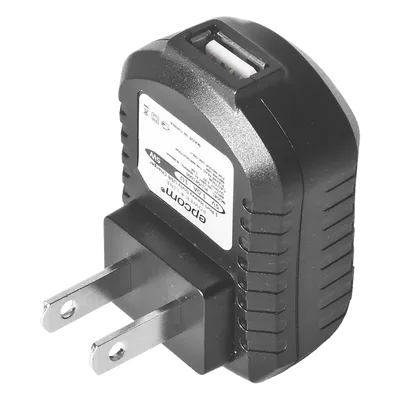 Cargador USB Profesional / 1 Puerto / 5 Vcc / 1 A / Entrada Universal 100-240 Vca / Protección Integrada