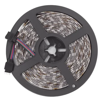 Tira LED RGB / 5 m (16.4 ft) / 12 VCC 2.5 A / IP65 / Rojo y Verde Programables / Iluminación Vehicular