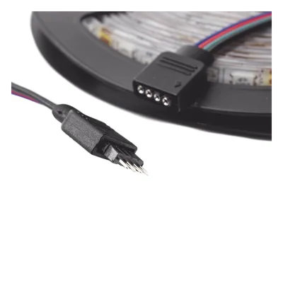 Tira LED RGB / 5 m (16.4 ft) / 12 VCC 2.5 A / IP65 / Rojo y Verde Programables / Iluminación Vehicular