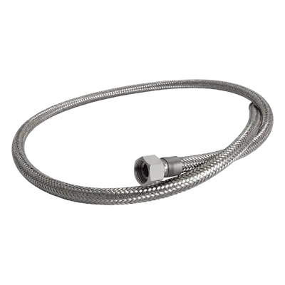 Manguera para Altas Temperaturas / 1.5 m (4.9 ft) / Acero Inoxidable / Conector Universal / Compatible con Gabinetes SHL701304 y SHL711304