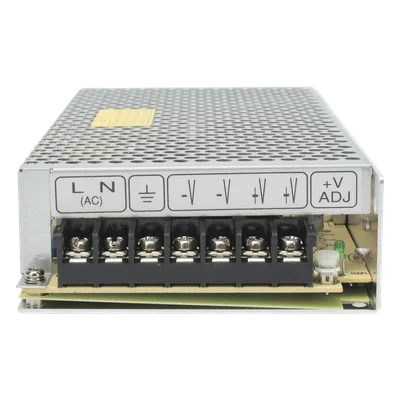 Fuente de Poder Conmutada / 150W / 24Vcc / 6.5A / 100-240Vca / 98x38x199 mm / 3.22x1.5x6.54 in