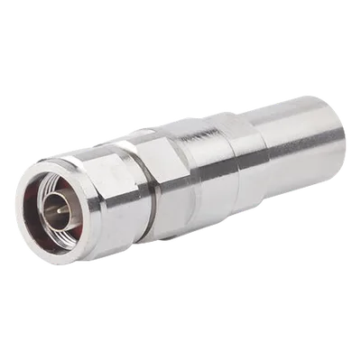 Conector coaxial / N macho recto / 1/2 pulgada / 0-8800 MHz / IP68 / Blindaje -130 dB