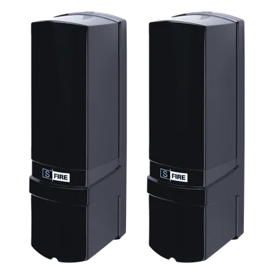 Barrera Fotoeléctrica / Triple Haz / 50 m (164 ft) Exterior / 150 m (492.1 ft) Interior / IP65 / -25°C a 55°C