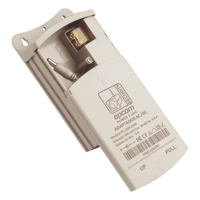 Fuente de Poder para Exterior / 12 Vcc / 2 A / 1 Salida / Entrada 100-240 VCA / 5.1 x 3.4 x 1.7 pulgadas